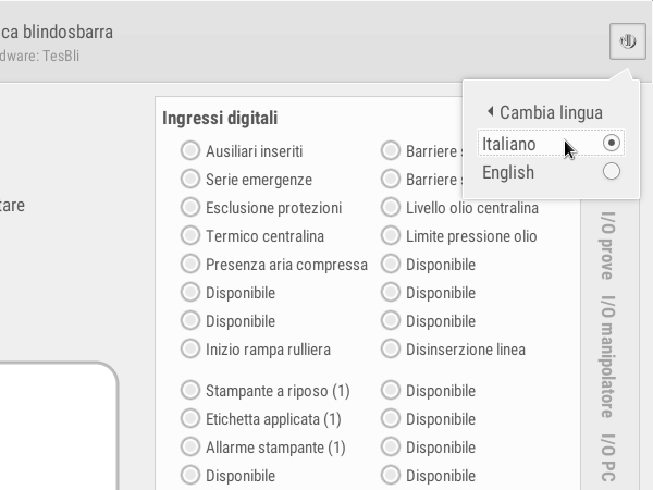 Scorcio TesBli, versione in italiano